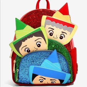 Disney Loungefly Sleeping Beauty Fairy Godmothers Backpack